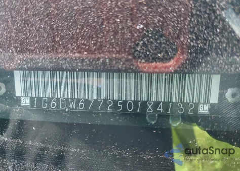 2005 Cadillac Sts V6 z USA, uszkodzony, nr VIN 1G6DW677250184132